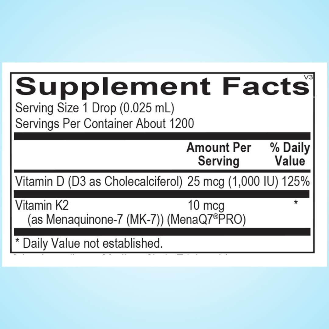 Hello Sunshine Drops (Vitamin D3 + K2)