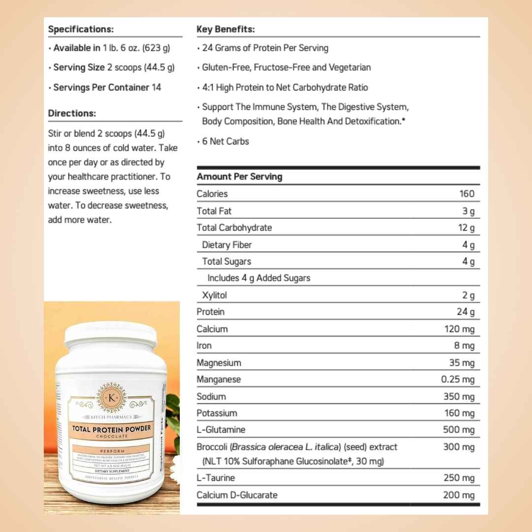 Total Protein Powder: Chocolate