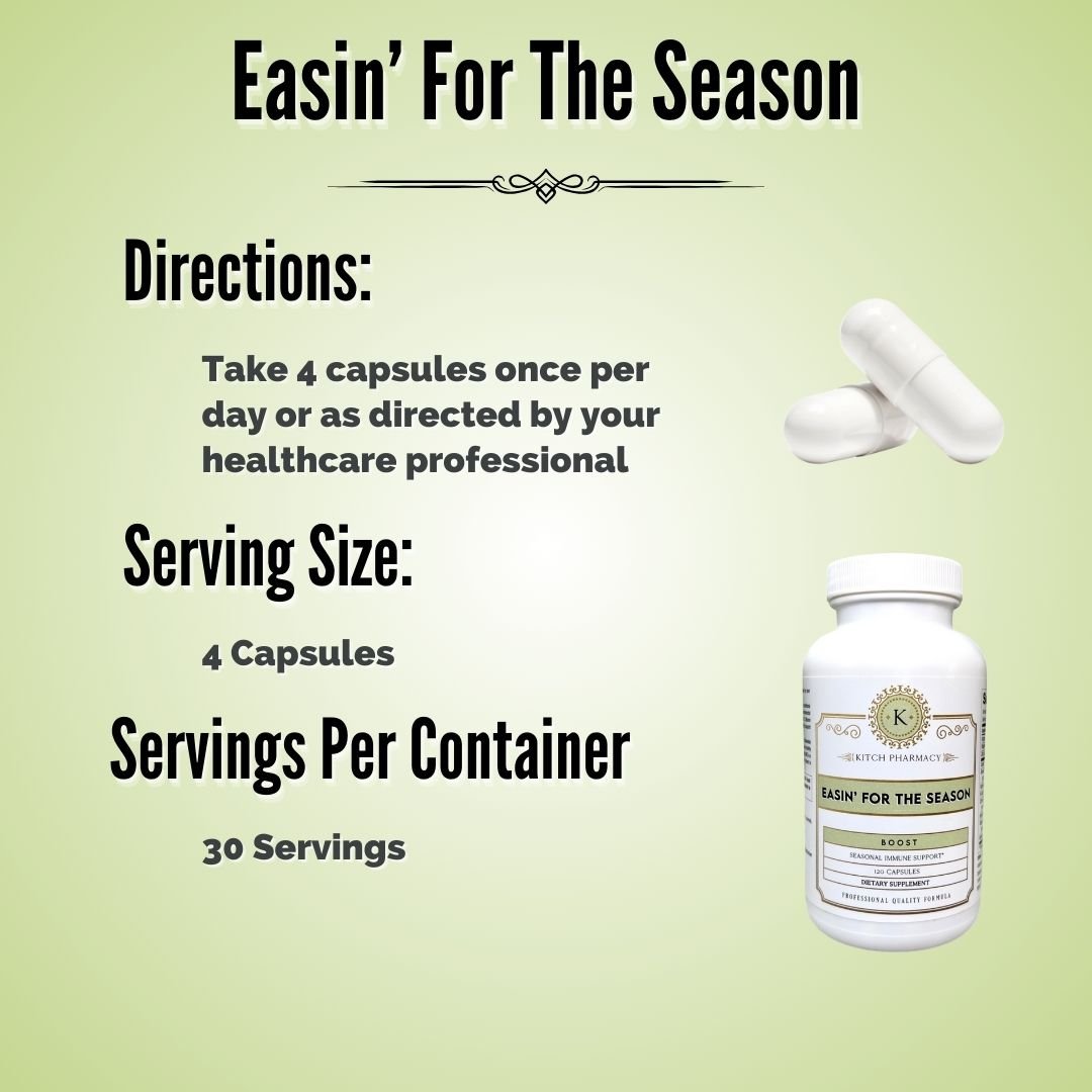 EASIN' FOR THE SEASON (Immune Support) - Kitch Pharmacy