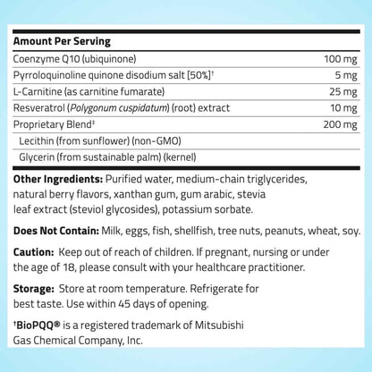 CARDIO PARTY LIQUID (Liquid CoQ10)