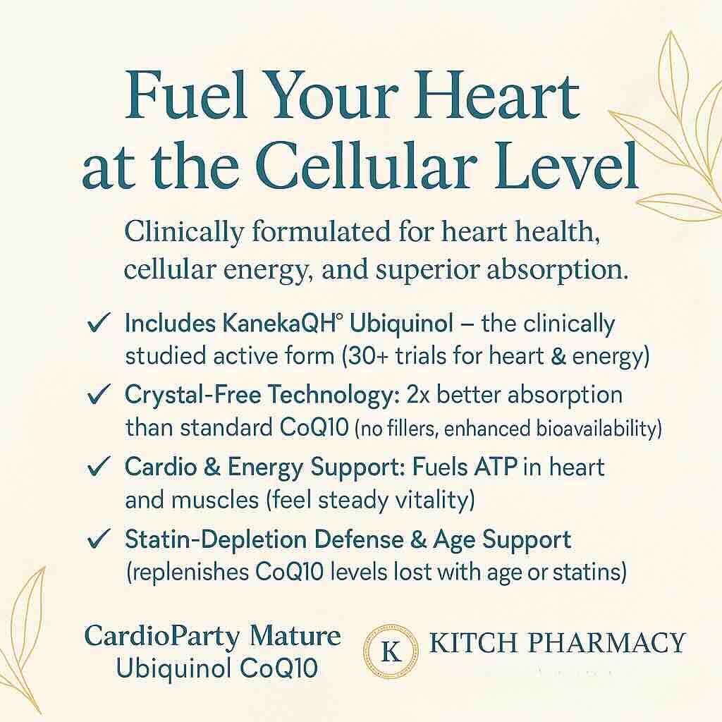 CARDIO PARTY MATURE (Crystal-free CoQ10)