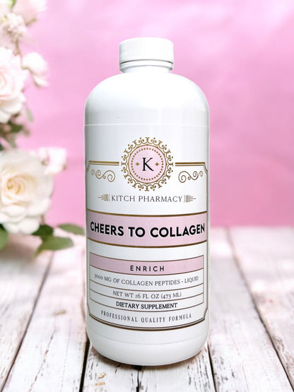 CHEERS TO COLLAGEN LIQUID (Collagen Peptides for Youthful Support)