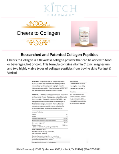 CHEERS TO COLLAGEN POWDER (Joint & Skin Health)