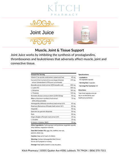 JOINT JUICE (Joint & Muscle Support)