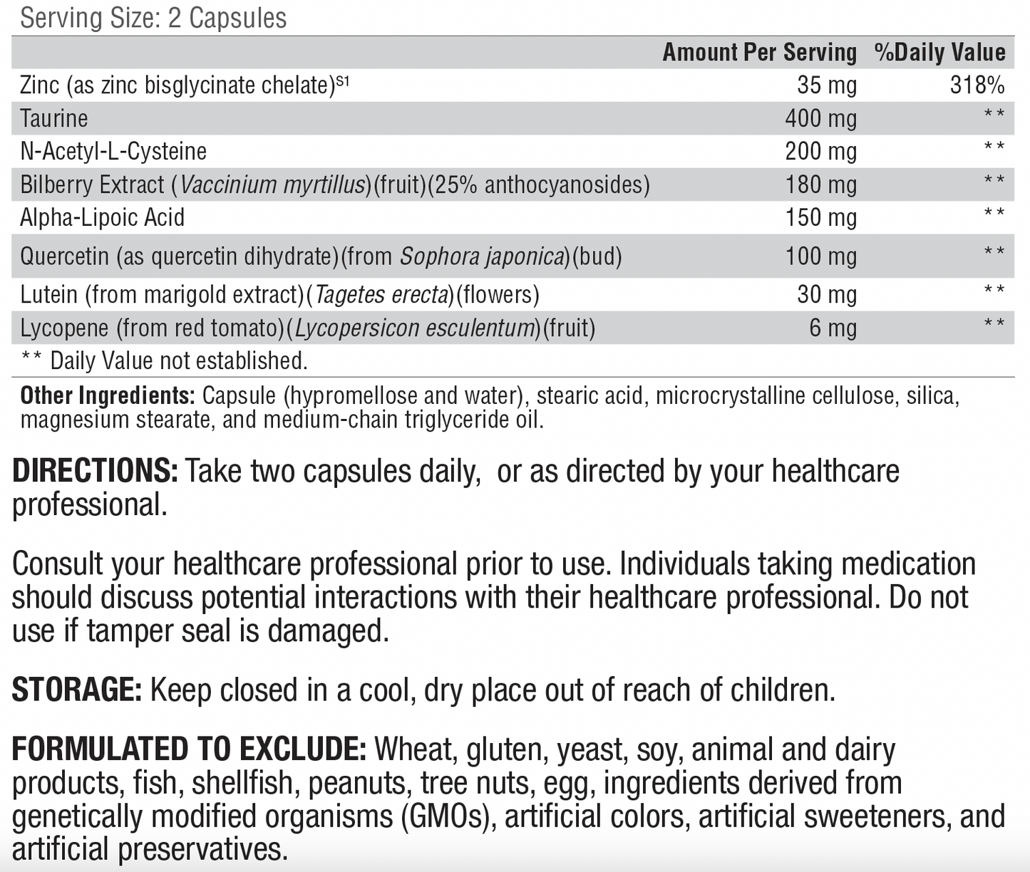 EYE BELIEVE (Eye Health Supplement)