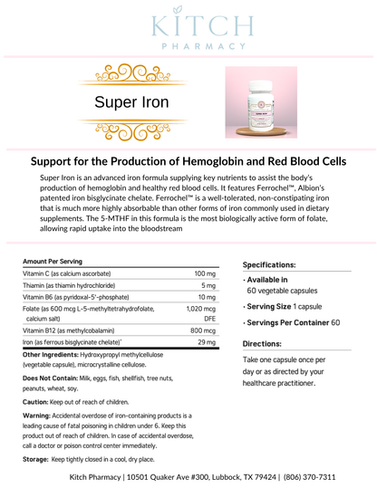 SUPER IRON (Comprehensive Iron Supplementation)