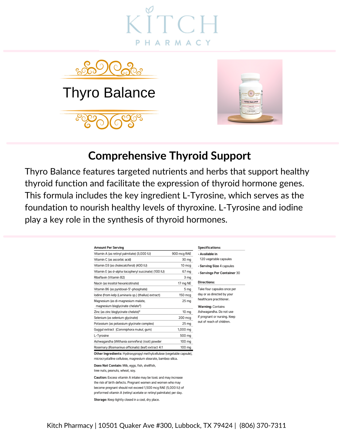 THYRO BALANCE (Thyroid Health)