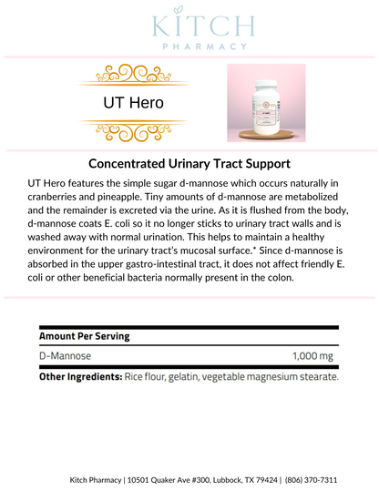 UT HERO (Support for Urinary Tract Health)