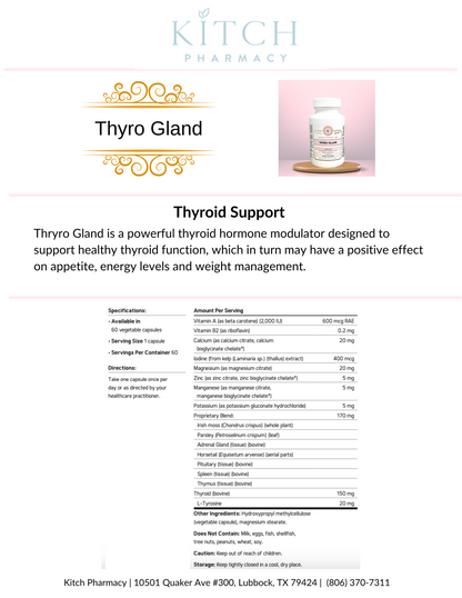 THYRO GLAND (Thyroid Support)