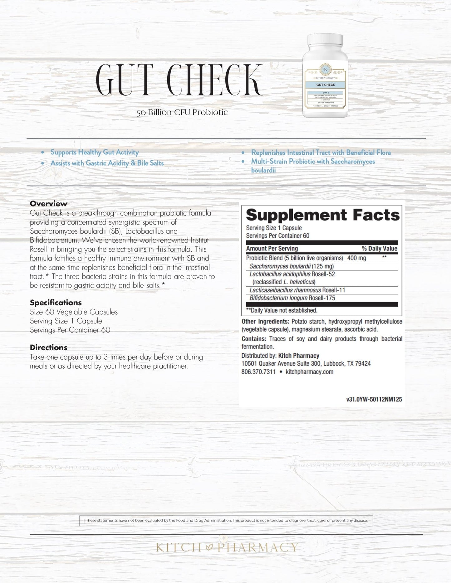 Core Restore: Core Health Kit - Kitch Pharmacy