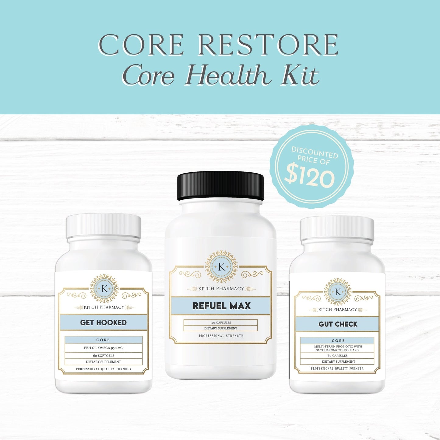 Core Restore: Core Health Kit - Kitch Pharmacy