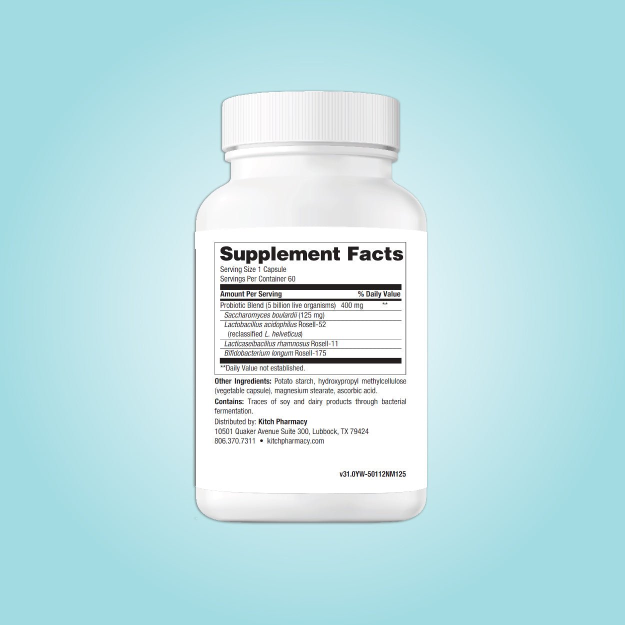 GUT CHECK (Probiotic Support for Gut Health) - Kitch Pharmacy