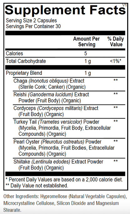 SHROOM ZOOM (Immune Support Mushroom) - Kitch Pharmacy