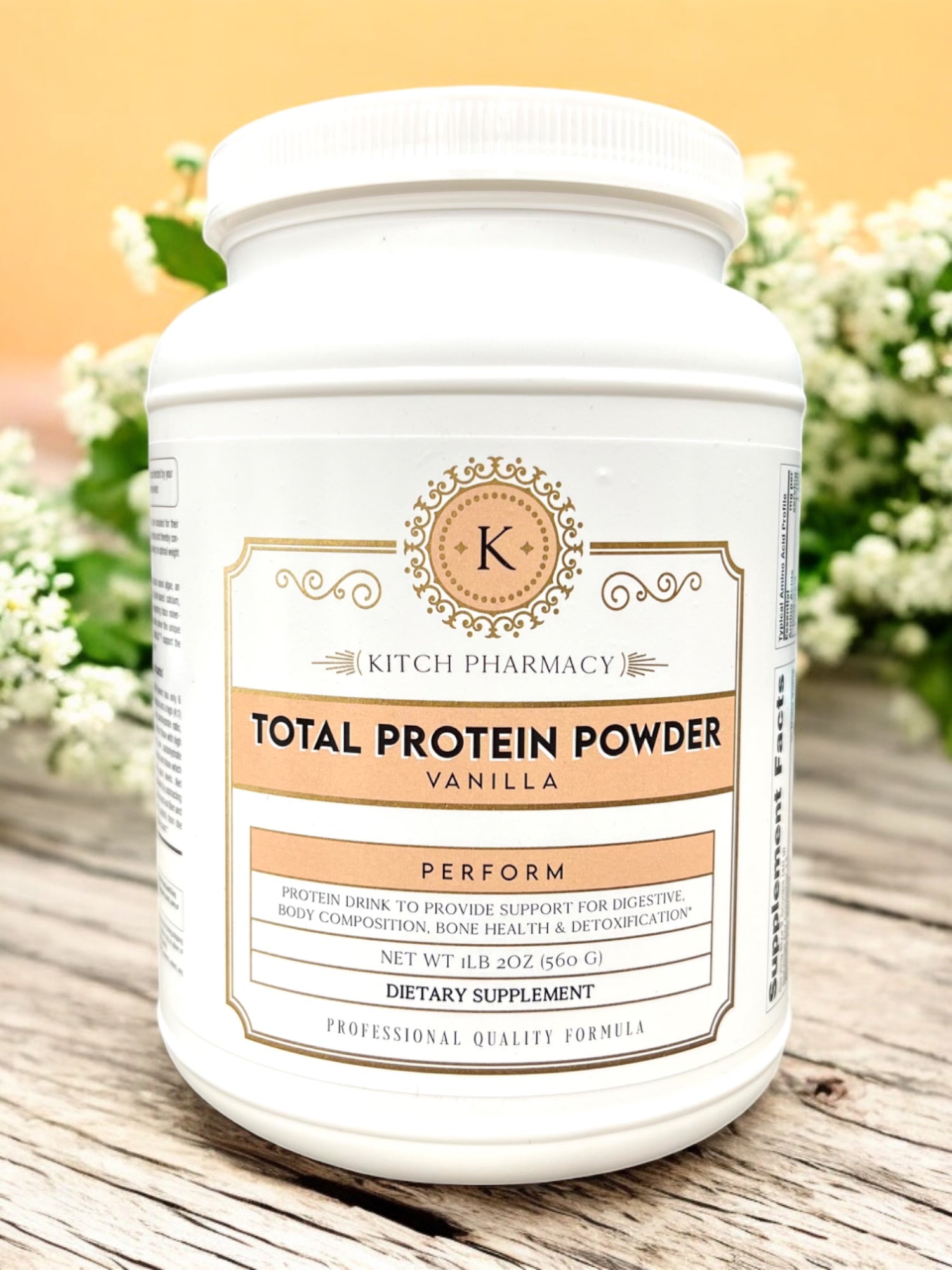 TOTAL PROTEIN POWDER: VANILLA - Kitch Pharmacy